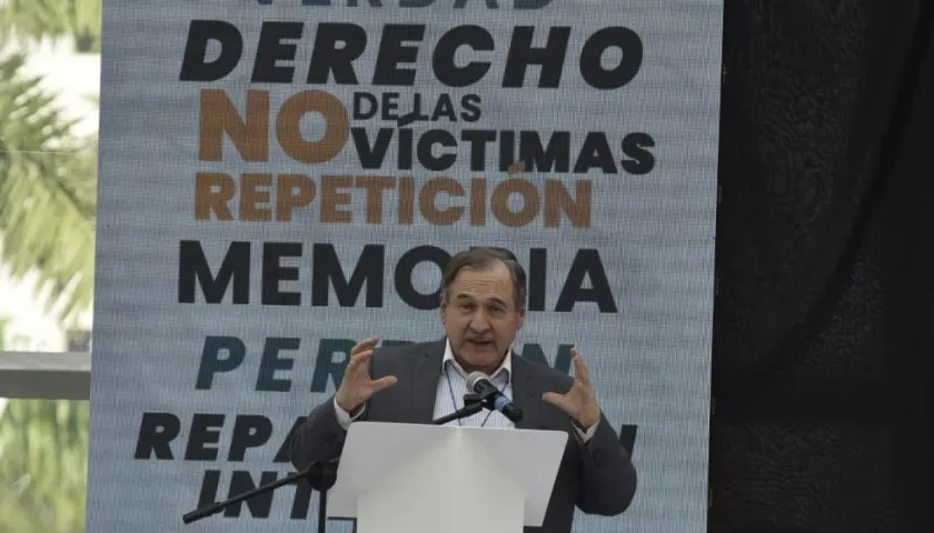El Presidente de la JEP, Eduardo Cifuentes Muñoz.