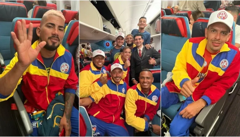 Selección Colombia de amputados. 