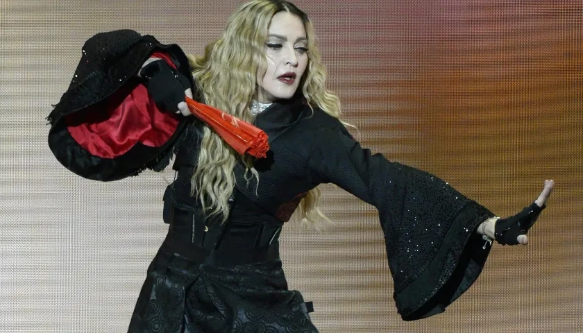 Madonna en una imagen de archivo.