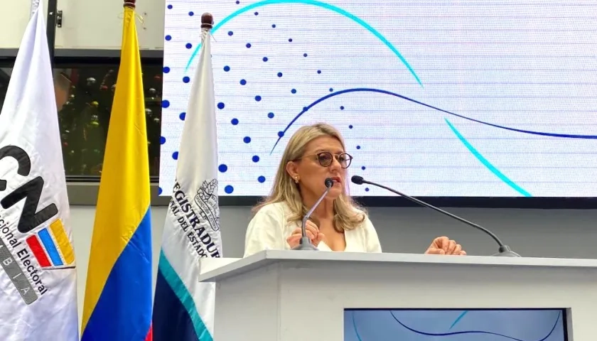 Fabiola Márquez Grisales, presidenta del CNE.