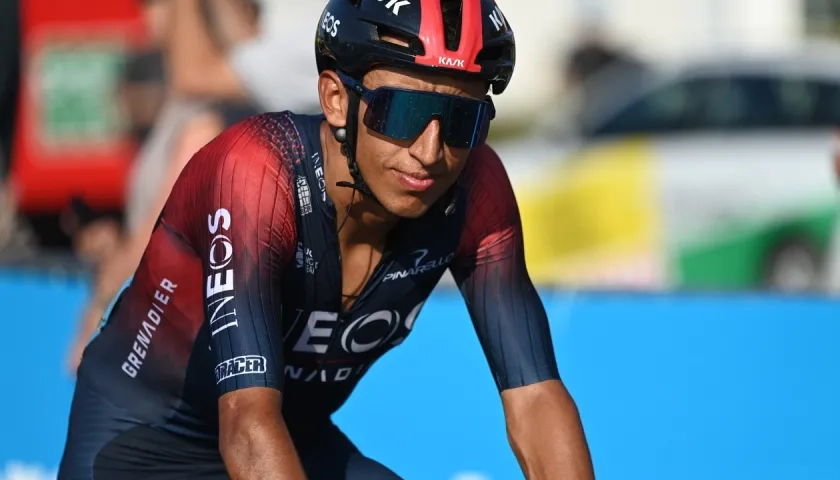 Egan Bernal no se ha recuperado totalmente de su caída en la Vuelta a San Juan.