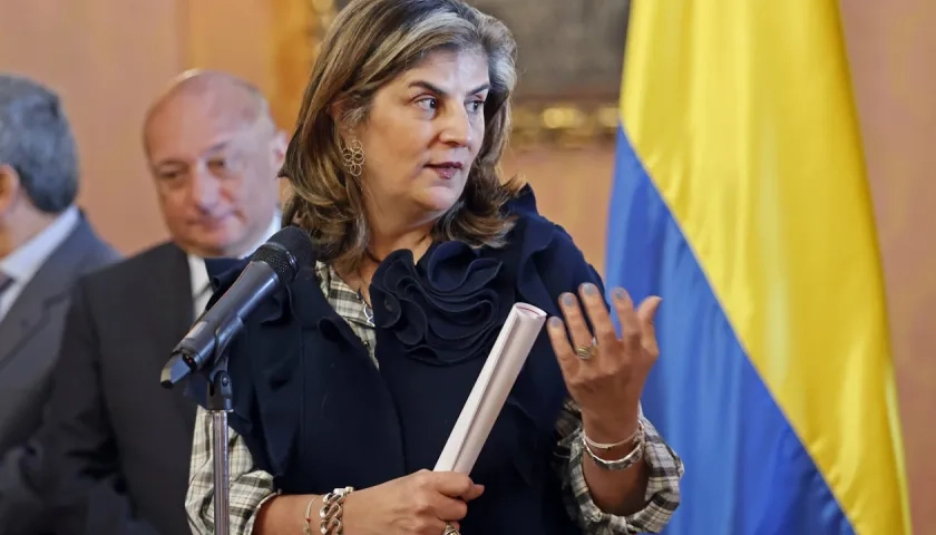 La ex viceministra de asuntos multilaterales en la Cancillería de Colombia, Laura Gil.
