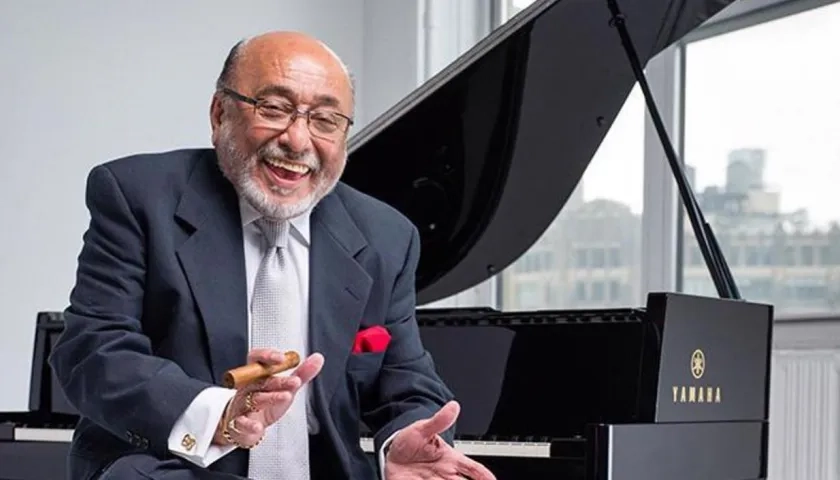 El veterano músico de origen puertorriqueño Eddie Palmieri.