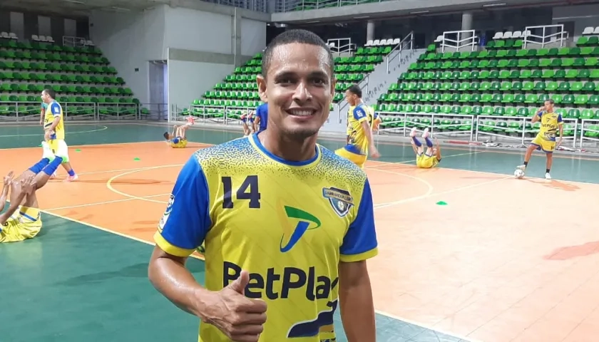José Quiroz, jugador de Barranquilleros y de la Selección Colombia.
