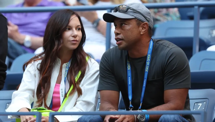 Erica Herman y Tiger Woods iniciaron su relación en agosto de 2017.