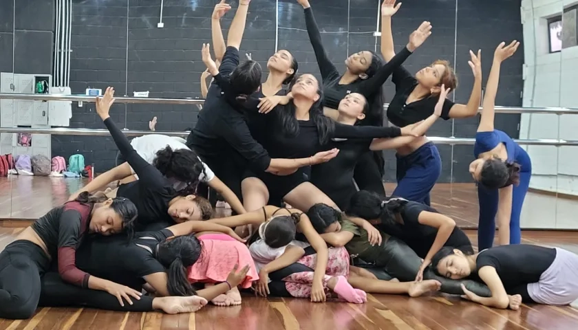 Estudiantes del Programa Danza de la Universidad del Atlántico