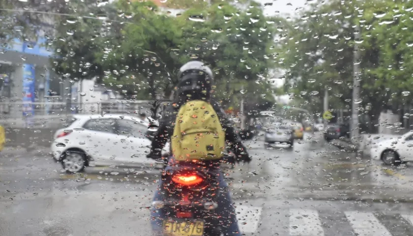 Llegó la temporada de lluvias a Barranquilla.