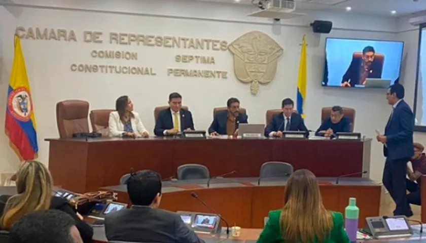 Comisión Séptima de la Cámara de Representantes.