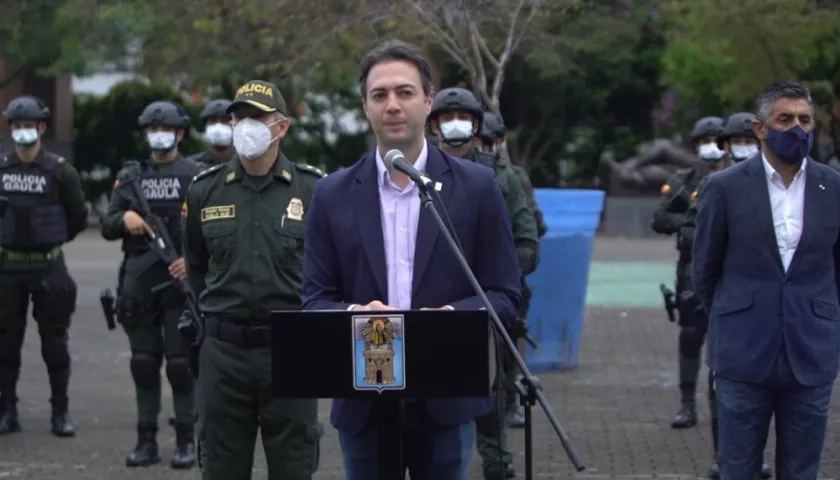 Daniel Quintero Calle, alcalde de Medellín. 