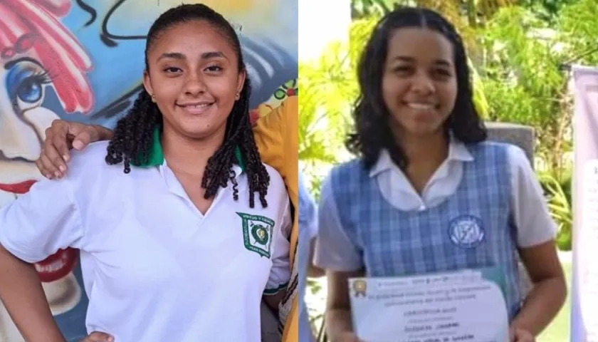 María Ángel Escobar Ruíz y Angeline García Cuesta, de Sucre para Misión MIT Harvard 2023: investigadoras Ondas’.