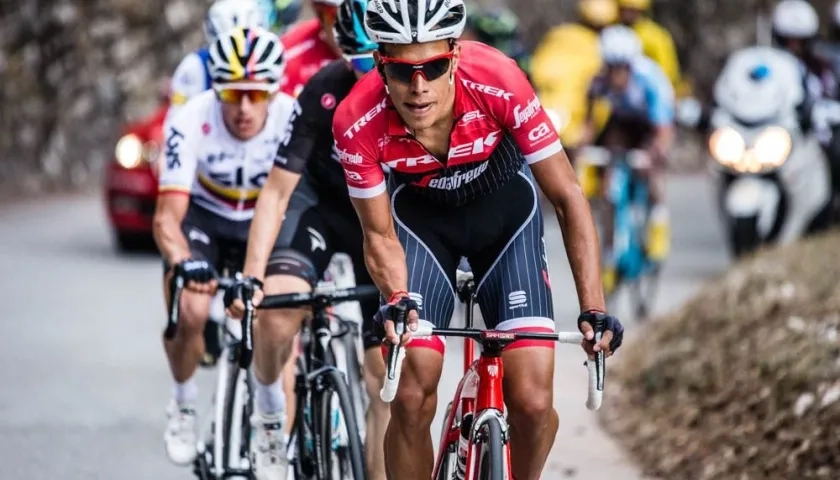 Jarlinson Pantano ganó una etapa en el Tour de Francia de 2016.