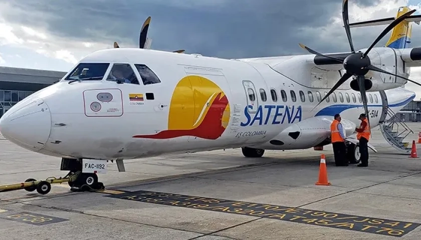 El vuelo Barranquilla-Caracas de Satena será lunes y miércoles.