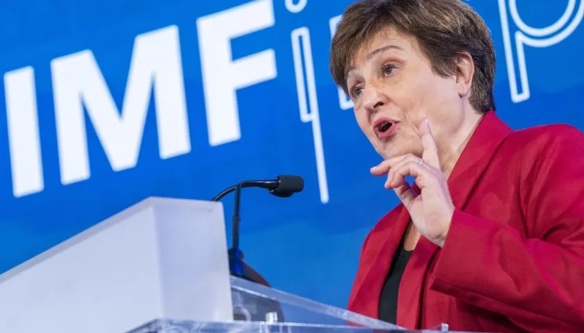 Kristalina Georgieva, directora del Fondo Monetario Internacional (FMI)