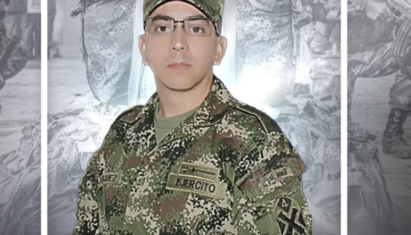 El soldado Leimar Vásquez Balvin.