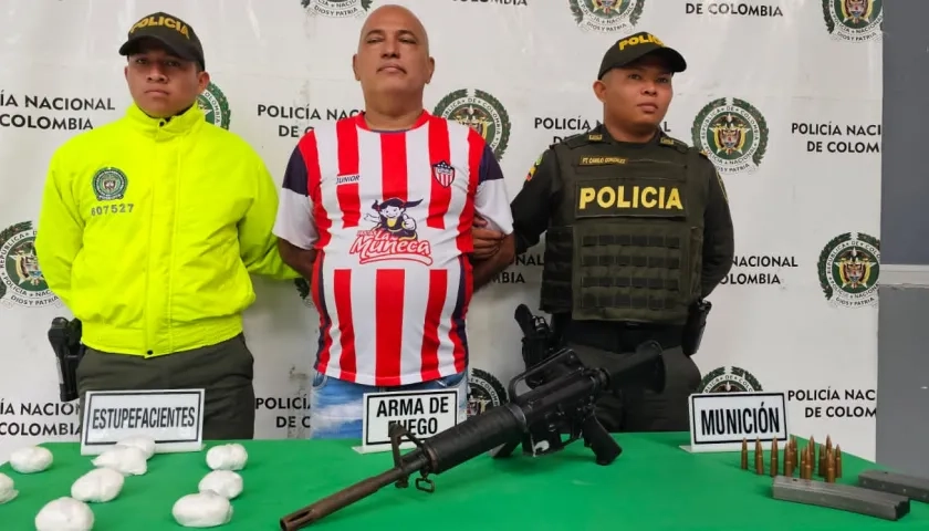 Policía captura a William Ulloque Zabaleta