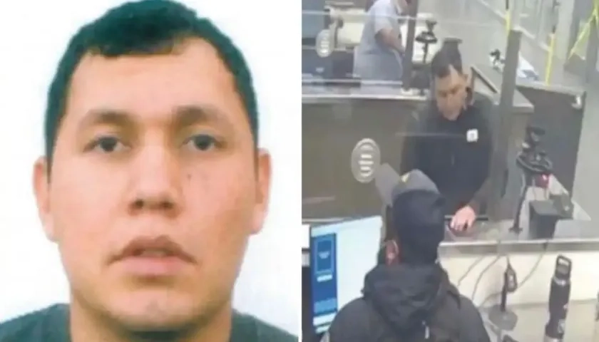 Bryant Rivera, arrestado en California.