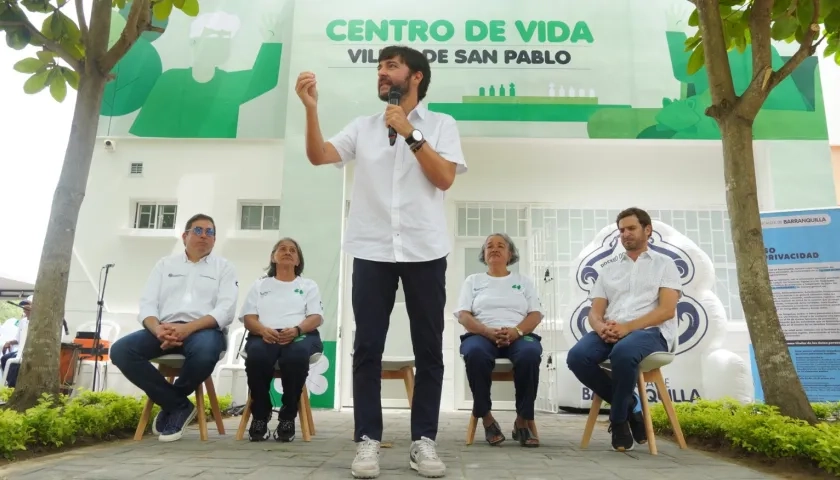 Inauguración del CDV en Villas de San Pablo.