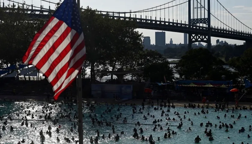 Foto referencial ola de calor en Estados Unidos.