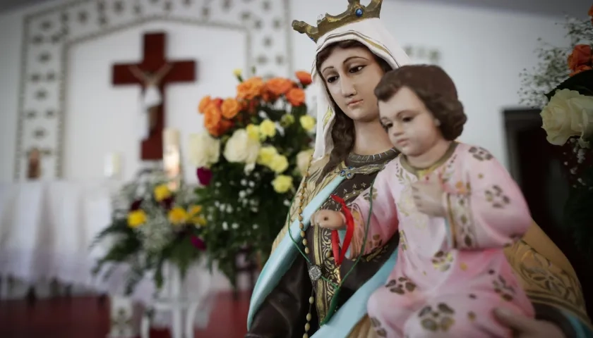 Virgen del Carmen en Panamá.