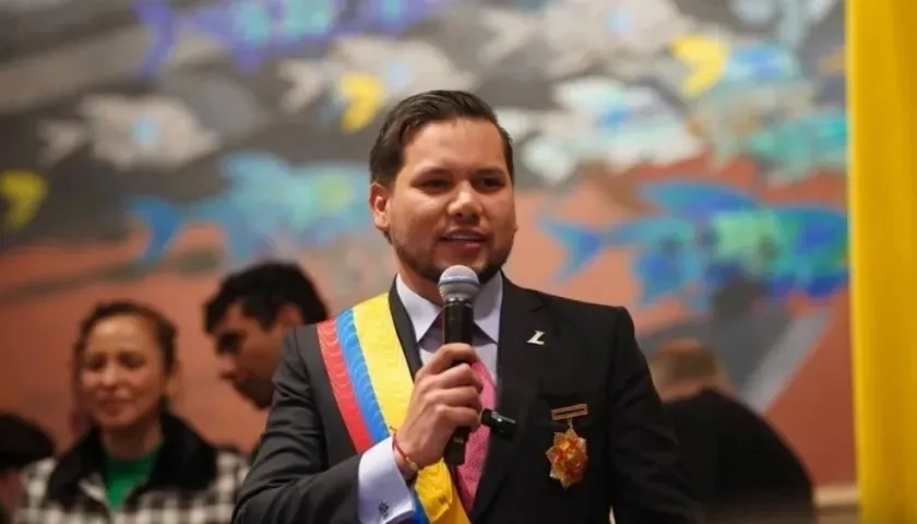 Andrés Calle, presidente de la Cámara de Representantes.