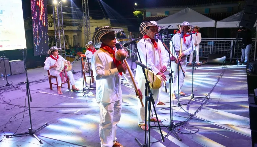 Inauguración del Festival Nacional Autóctono de Gaitas de San Jacinto.