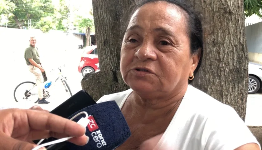Rosa Pérez, madre del fallecido.