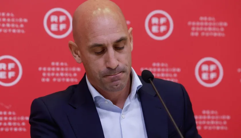 Luis Rubiales, presidente de la Real Federación Española de Fútbol.