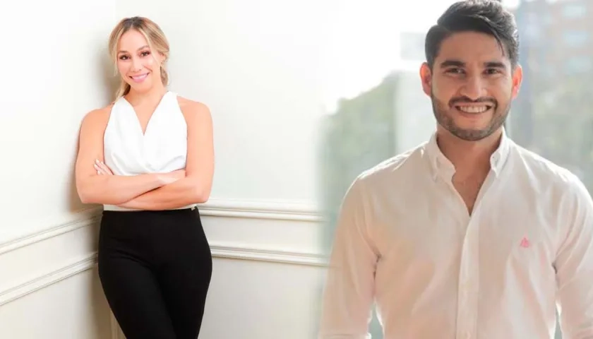 Valentina Lapeira y Daniel Zapata, administradores de empresas que lideran la plataforma 'Martes de vacantes'.