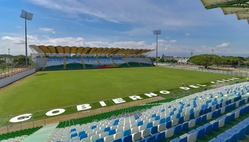 Estadio Armando Maestre Pavajeau, de Valledupar.