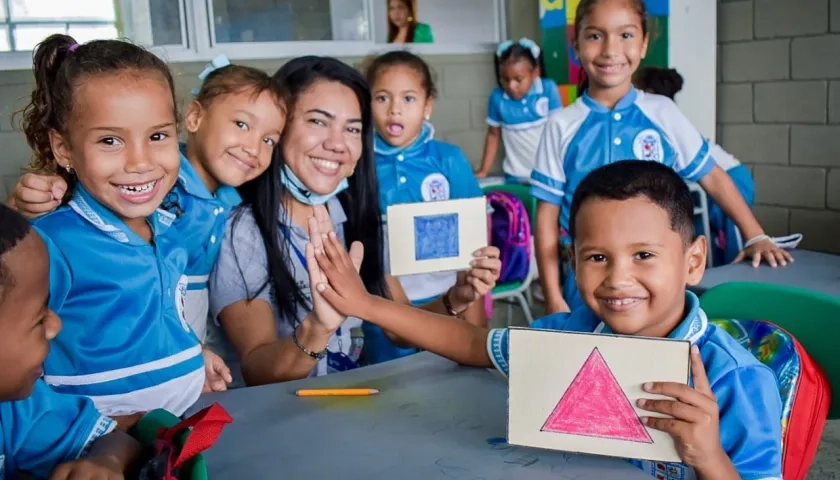 Imagen de referencia estudiantes de colegios públicos de Barranquilla.