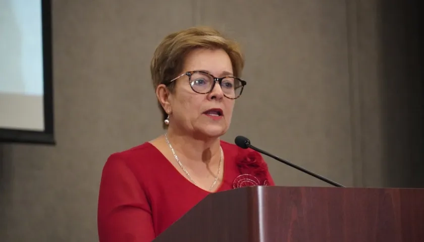 La ministra de Trabajo, Gloria Inés Ramírez