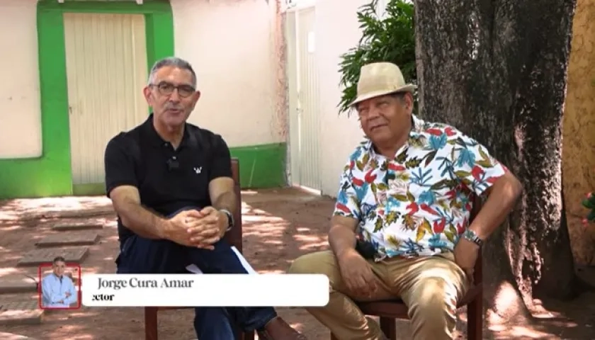 Jorge Cura en la entrevista con Rosendo Romero, desde Villanueva