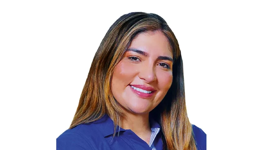 Carmiña Navarro, candidata a la Alcaldía de Galapa.