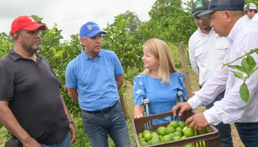 Gobernadora Elsa Noguera en Repelón.