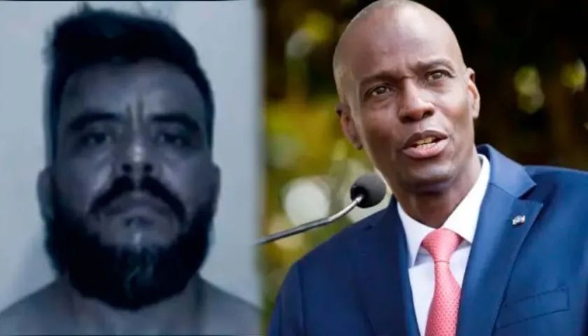 Germán Alejandro Rivera García y el asesinado Presidente de Haití Jovenel Moise