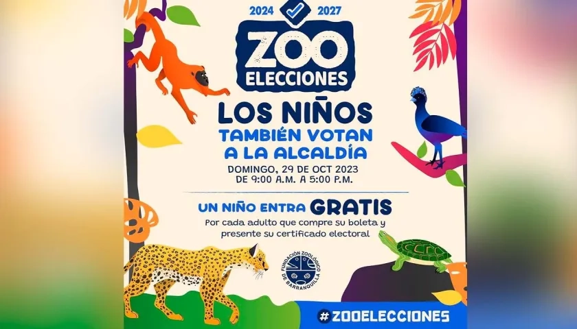 La jornada se realiza en el Zoológico y dos centros comerciales de Barranquilla