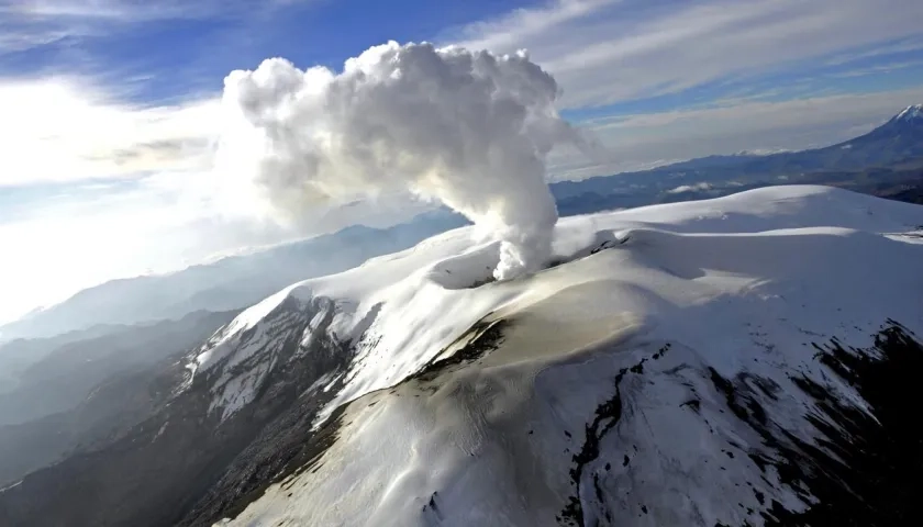 Volcán Nevado del Huila.