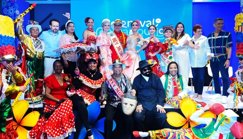 Protagonistas del Carnaval de Barranquilla.