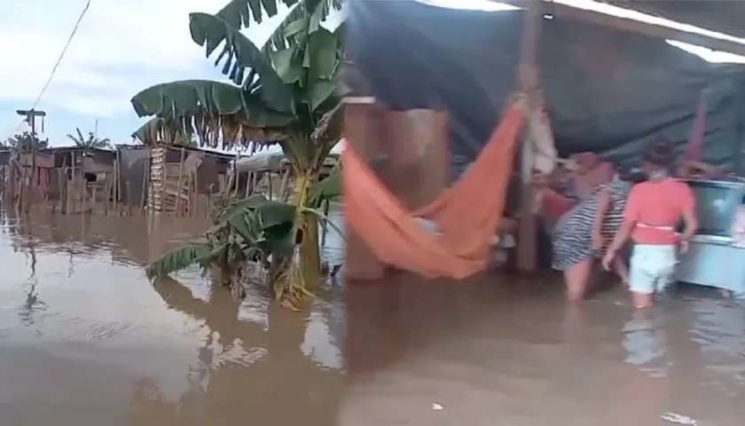Emergencia por inundaciones en Maicao