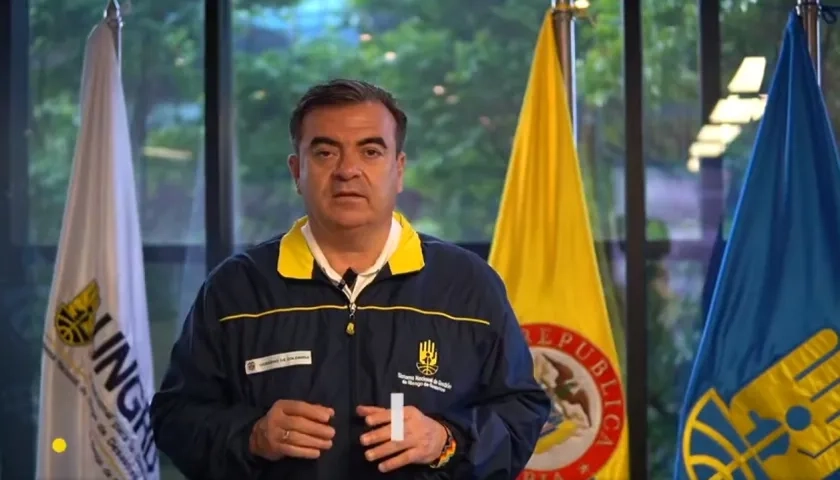 Olmedo López, director de la UNGRD