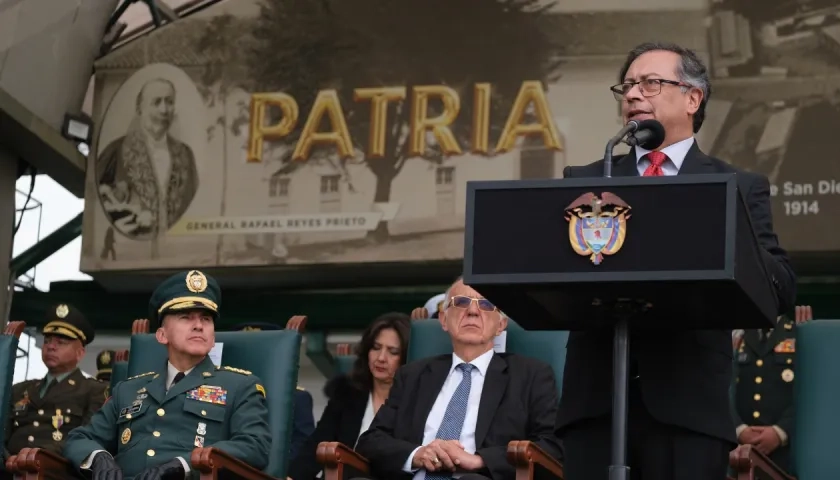 El Presidente de la República, Gustavo Petro.