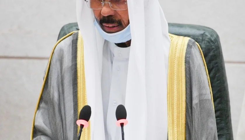  El emir de Kuwait, Nawaf al Ahmad al Sabah