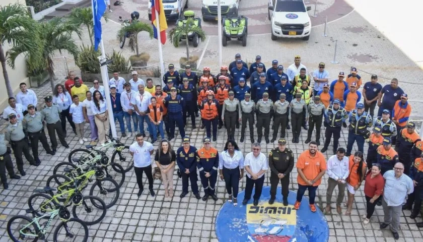Personal de Policía y de Movilidad, entre otros, vigilarán a Santa Marta