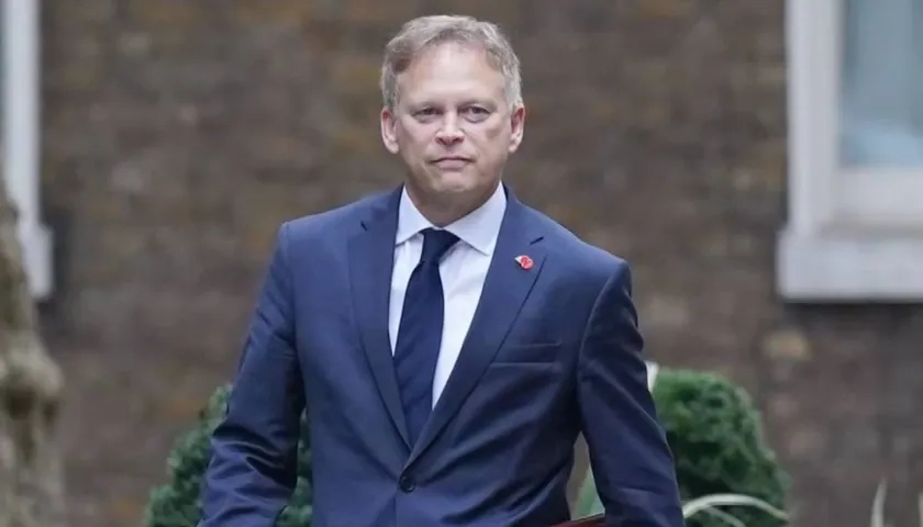 Grant Shapps, ministro británico de defensa.