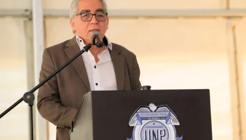 Augusto Rodríguez, director de la Unidad Nacional de Protección