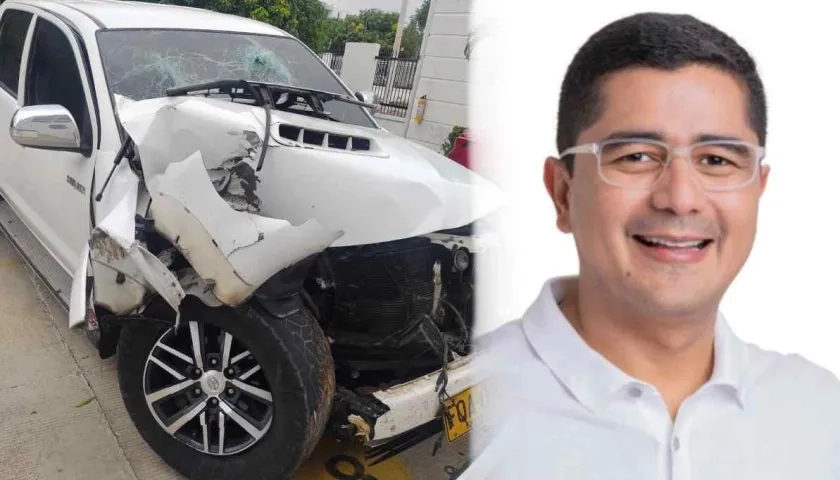 El accidente tuvo lugar en Valledupar.