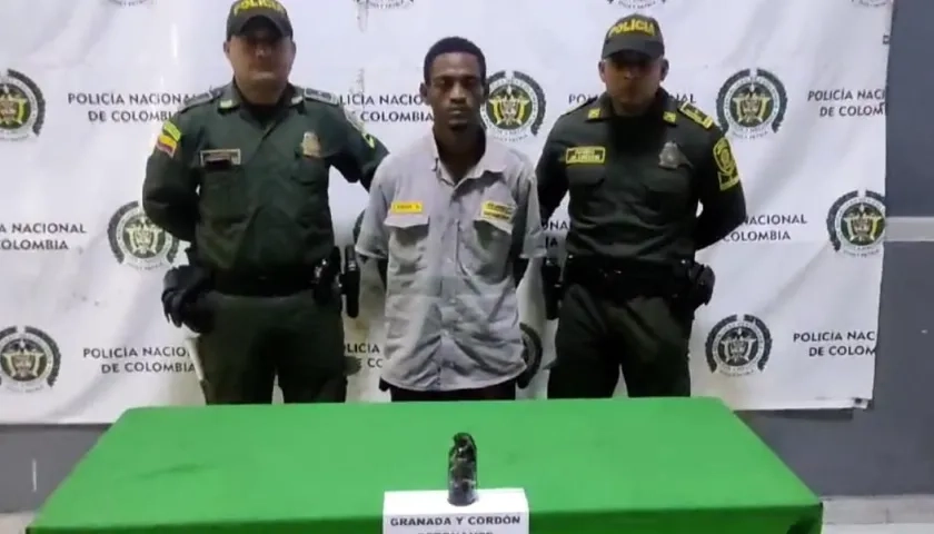Carlos Iglesias Berrío, capturado. 