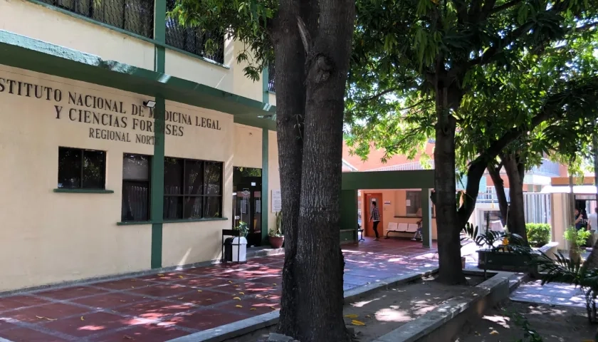 Fachada de Medicina Legal en Barranquilla.