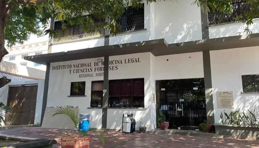 Sede de Medicina Legal, en Barranquilla. 