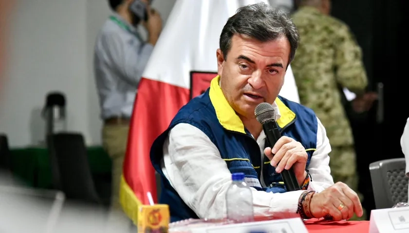 Olmedo López, director de la UNGRD.